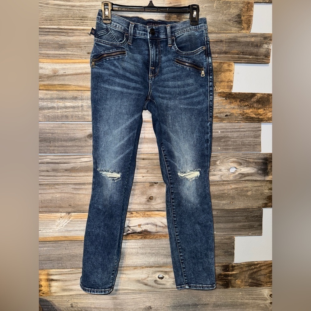 Rock & Republic women’s jeans-size 8. Kashmiere Ankle. Skinny jeans.